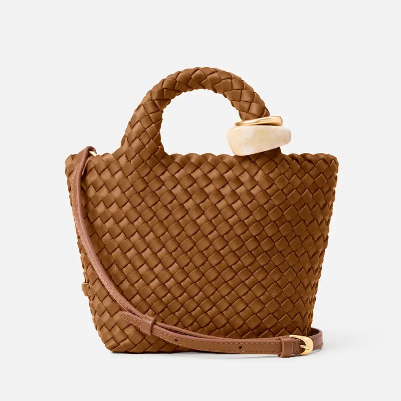 NAGHEDI ナゲディ St. Barths Petit Beads 2way メッシュ トートバッグ TEAK
