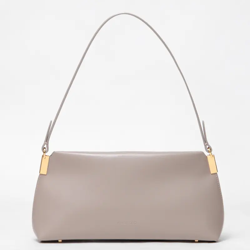 MAESTOSO マエストソ / AURORA BAGUETTE レザー ショルダーバッグ