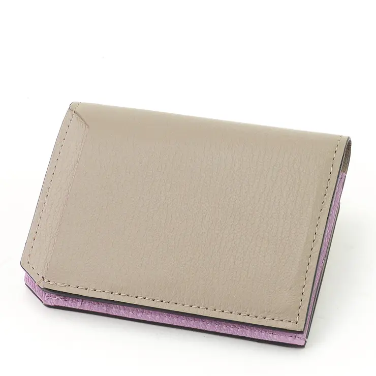 L'arcobaleno ラルコバレーノ / ゴートレザー スマートカードウォレット