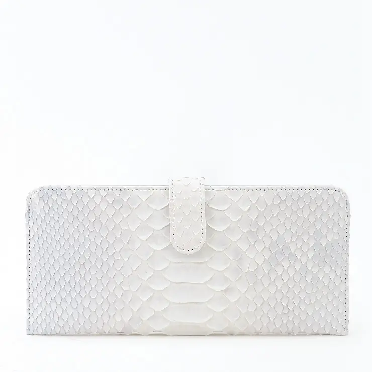 VIA DOAN ヴィアドアン / Bran python 薄型 長財布