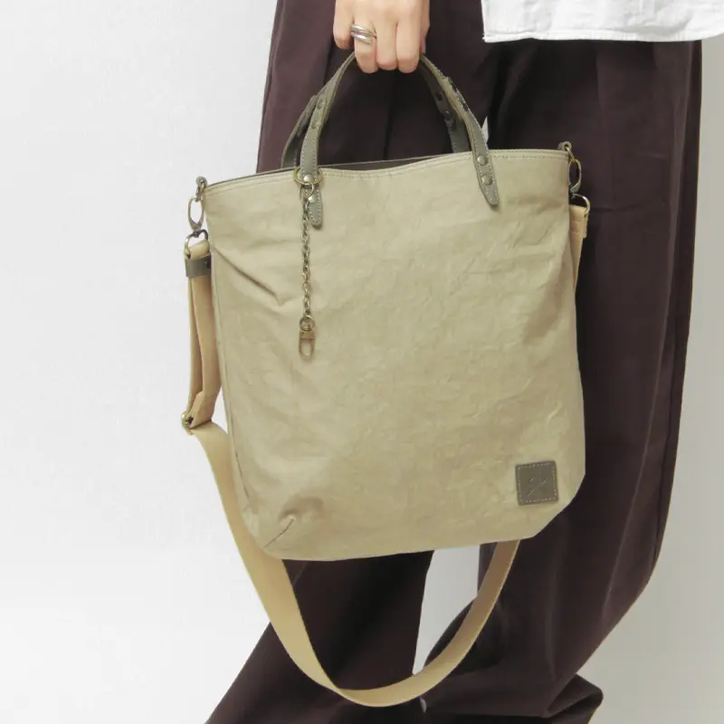 レガロ バッグ REGALO トートバッグ 2WAY 斜めがけ レザーコンビ ナイロン 本革 軽量 レディース Mサイズ 日本製 ヴィンテージアーミー re-5901