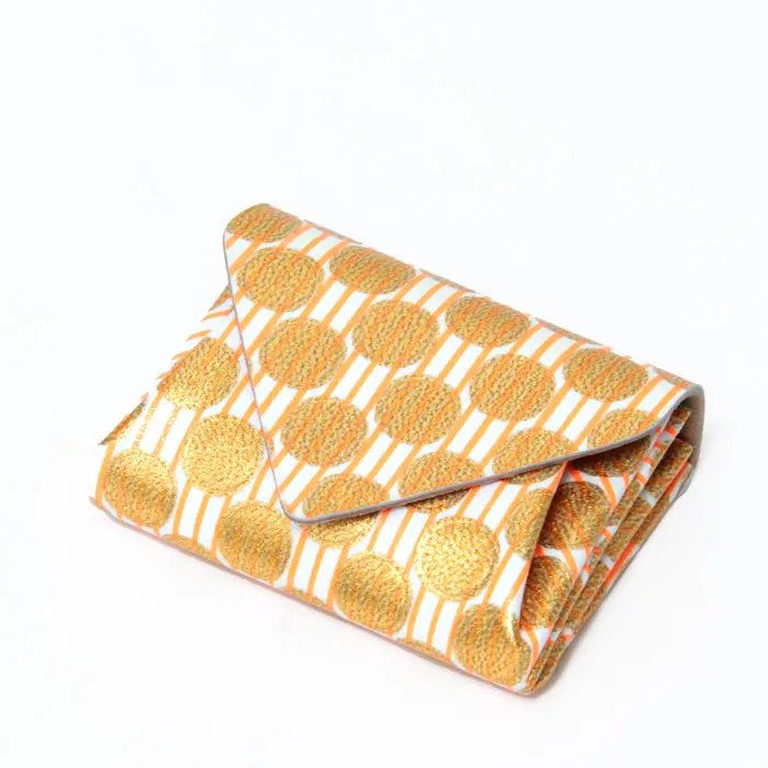 カーマイン 財布 CARMINE ミニ財布 コンパクト 二つ折り財布 ミニウォレット レザー 小さい 個性 コトブキ ドット レディース LMWKT