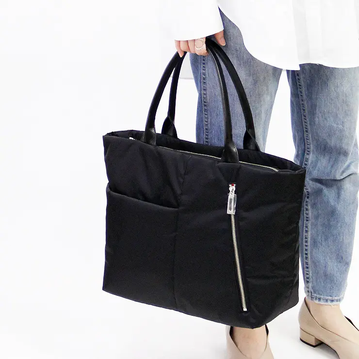 レガロ バッグ regalo トートバッグ ナイロン 軽量 天ファス 肩がけ ワンズハート one's heart ジャンプ マザーズトート レディース ブラック/黒 カーキ グレー oh-7593