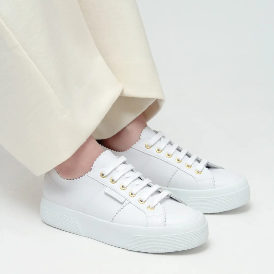ペリーコ×スペルガ（PELLICO×SUPERGA）コラボの白スニーカー