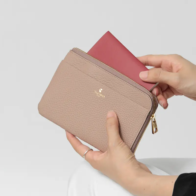 PELLE BORSA ペレボルサ / Reinetto Goods レネットグッズ マルチケース L字ファスナー 長財布 品番：4798